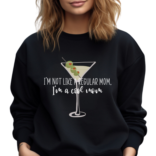 Cool Mom Martini Glass Crew