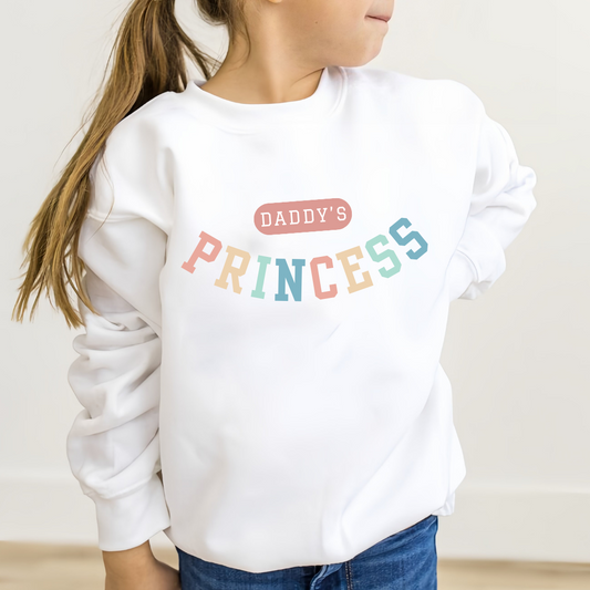Daddy’s Princess Toddler Crewneck